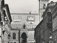 Crkva sv. Marka, Markov trg, Ćirilometodska ulica, oko 1965. godine